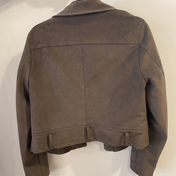 Talula suede moto jacket - Picture 3 of 4